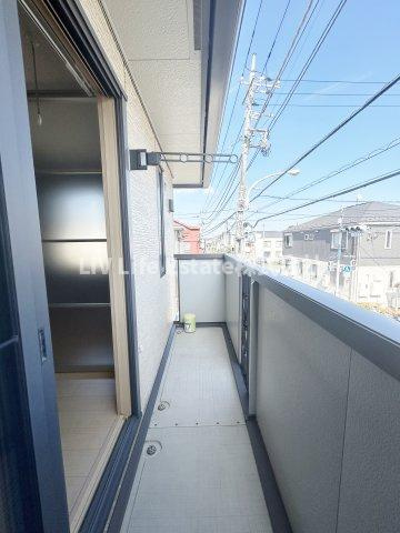 ヴェルドミールA棟のバルコニー