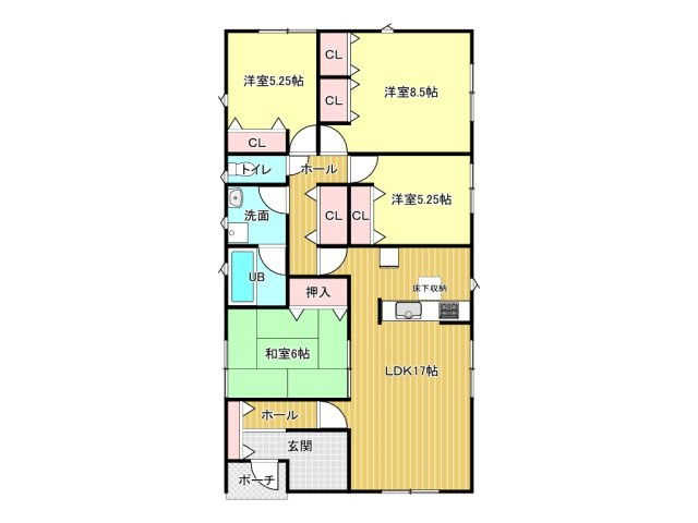 鈴鹿市白子1丁目《2号棟》の間取り