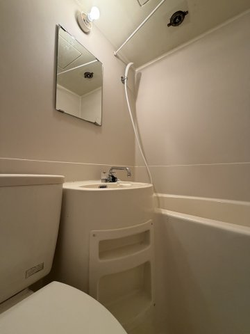 CABIN ABIKO WESTの洗面所
