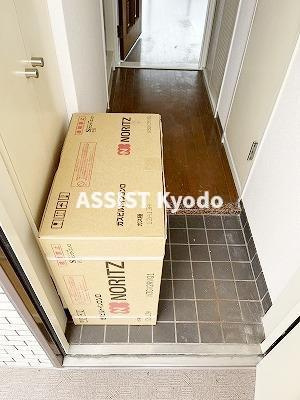 ミューゼ若林の玄関