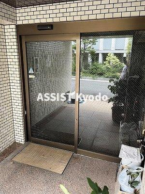 ミューゼ若林のエントランス