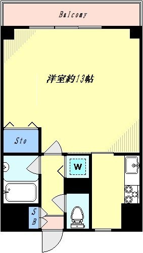 ミューゼ若林の間取り