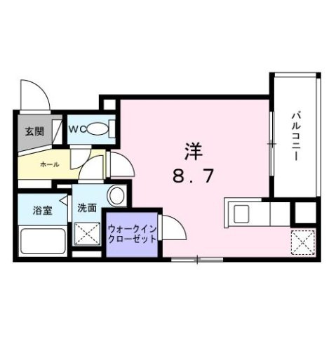 ヒカルサ明石南王子の間取り