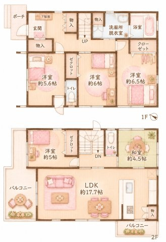 梅が枝　中古一戸建ての間取り|間取り図はいかがですか？ご希望を叶える間取りですか？リビングの広さは？水回りの位置は？カウンターキッチン？など色々な情報が集約されています。弊社ではリフォームなどのご相談も承っております。