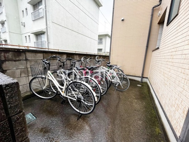 ボナールAMANUMAのその他共用部分|駐輪場です！