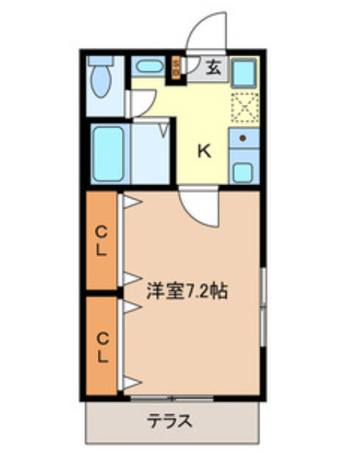 ボナールAMANUMAの間取り