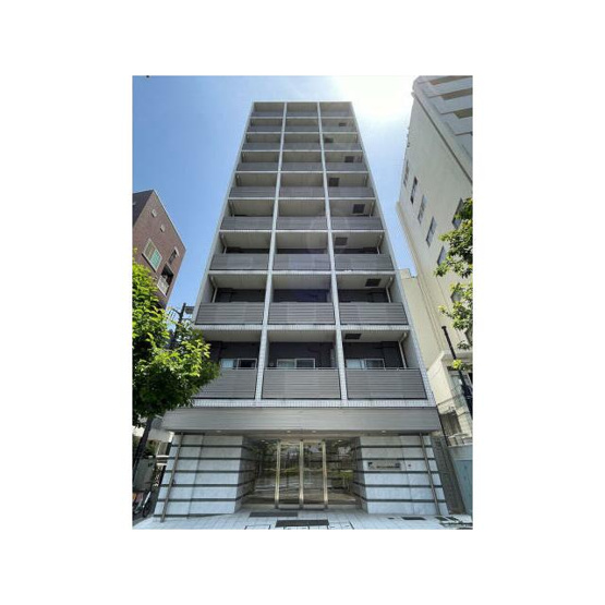 【外観】 | スカイコート新宿落合壱番館 | 鉄筋コンクリート造のがっちりとした建物。
