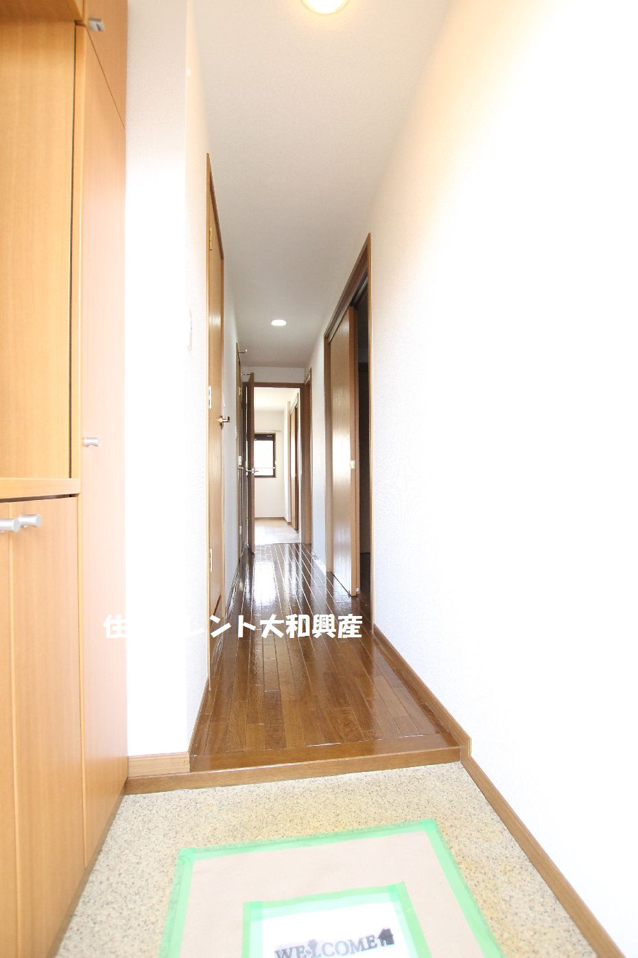 ソレアードの玄関