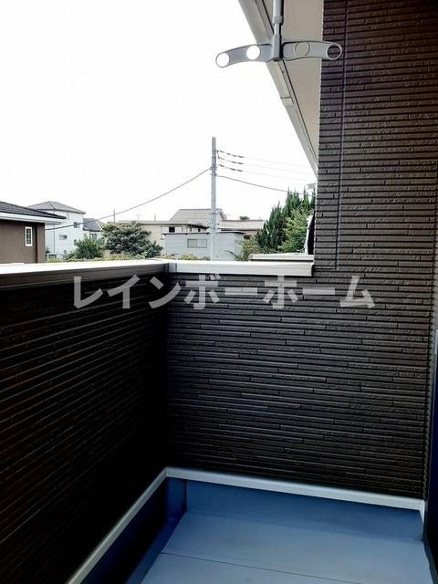 槇の木　サニーハウス2号館のバルコニー