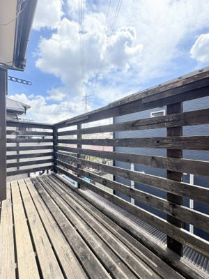 【バルコニー】 | 矢作戸建て | 月額管理料無料！賃貸管理はアブレイズパートナーズにお任せを！