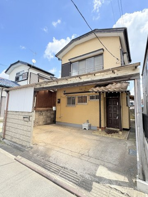 【外観】 | 矢作戸建て | ★駐車場・バイク置場無料！ペットと暮らせる60㎡戸建です！★