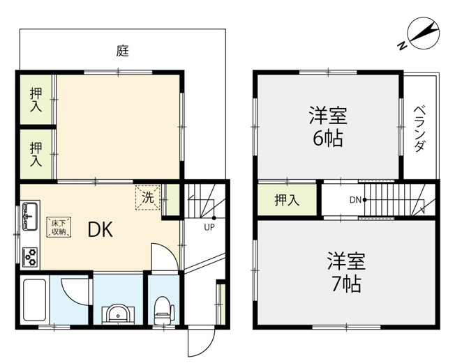 【間取り】 | 矢作戸建て