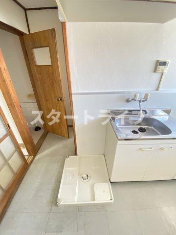 大阪市淀川区塚本６丁目の賃貸マンションの洗面所