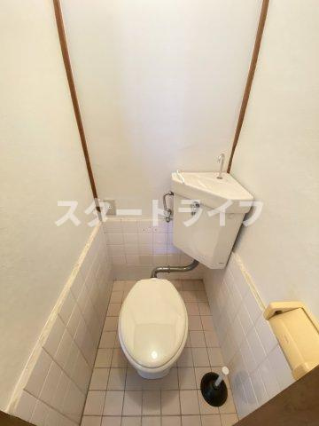 大阪市淀川区塚本６丁目の賃貸マンションのトイレ
