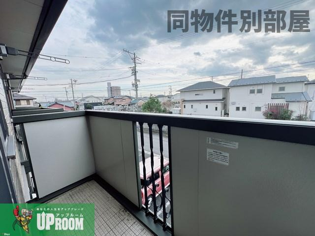 ドエル桐野のバルコニー