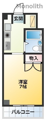 泉ヶ丘アイビースクエアの間取り