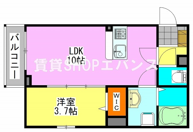 【間取り】 | ビラビスタ船橋宮本