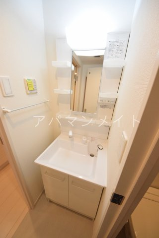 【洗面所】 | リブリ踊場 | 使いやすい洗面所です