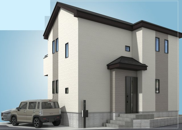 【仲介手数料無料】狭山市　祇園　全１棟　狭山市の不動産なら西武ハウジングの外観パース