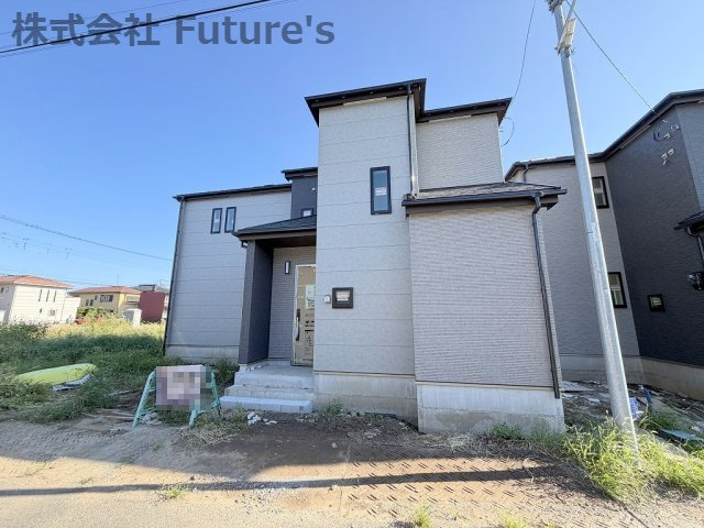 三郷市高州1丁目　新築戸建　全2棟　B号棟の外観|現地の写真になります。