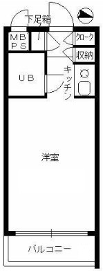 エトワール原町田の間取り