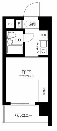 【間取り】 | スカイコート明大前第２