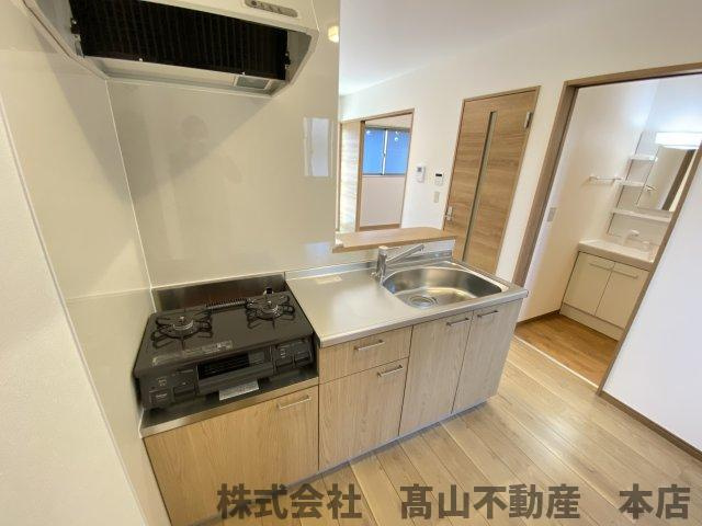 カローレ岡垣Ⅱのキッチン