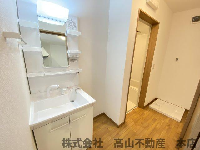 カローレ岡垣Ⅱの洗面所