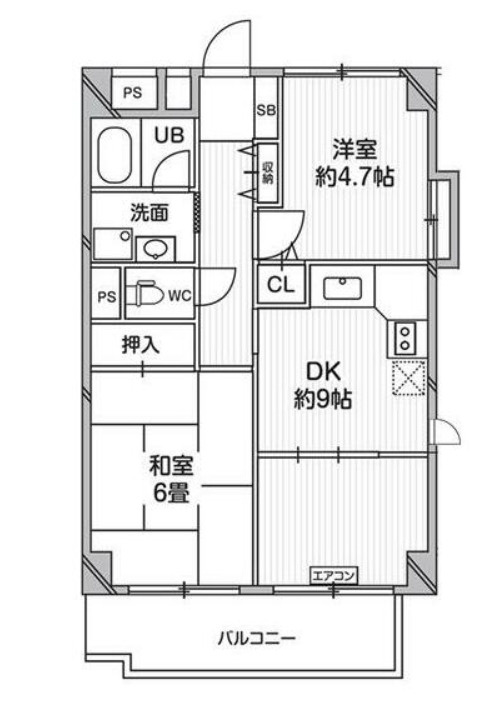 T’ｓ　garden一橋学園の間取り