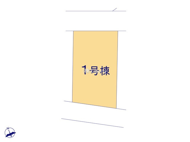 つくば市高崎3期　新築戸建の区画図