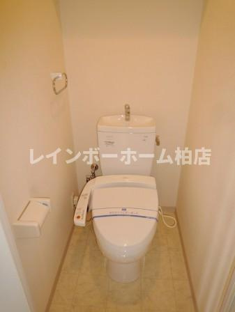 【仲介手数料：50％OFF】対象物件！のトイレ|落ち着いた色調のトイレです