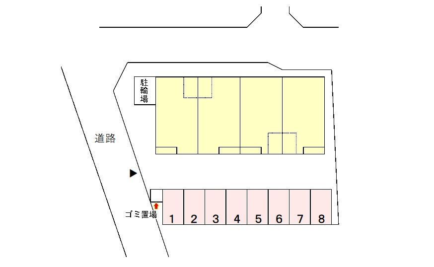 アニメートの区画図