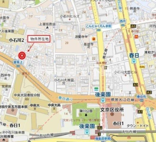 ＪＰ　ｎｏｉｅ　小石川富坂の地図