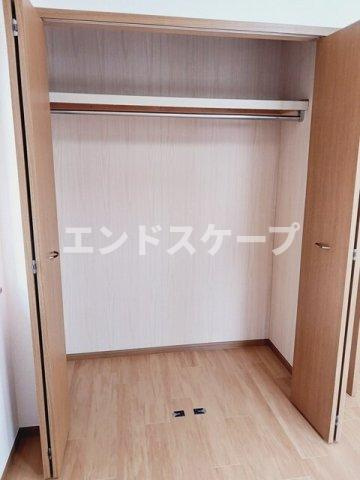 ソレイユ・Ｆの収納|高崎、前橋のお部屋探しはエンドスケープまで！お客様の理想お聞かせ下さい♪
