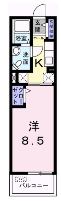 アクロポリスⅤの間取り