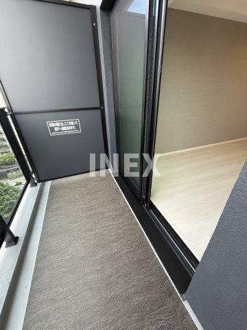 横浜市中区長者町４丁目の賃貸マンションのバルコニー