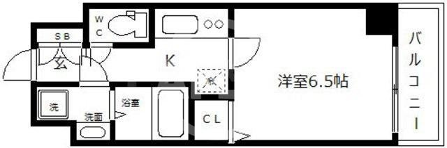 ミラージュパレス南堀江の間取り|ミラージュパレス南堀江　間取り