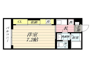 【間取り】 | リブリ・東林間 | 間取りです。