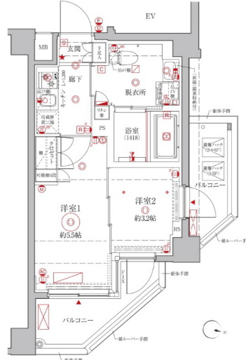 【間取り】 | クレイシアIDZ幡ヶ谷