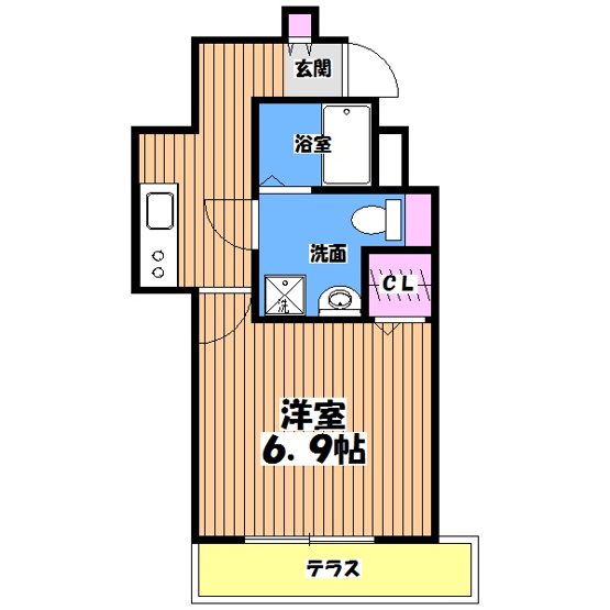 【間取り】 | リブリ国立東