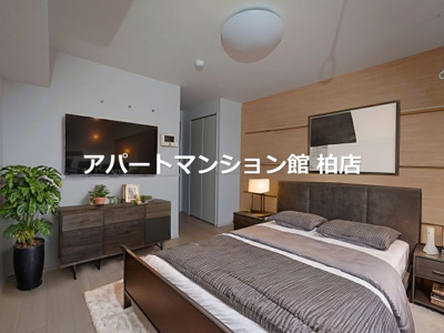 【居間・リビング】 | K・SガーデンⅢ | CGで家具等を配置したものです。実際に家具等は含まれません。