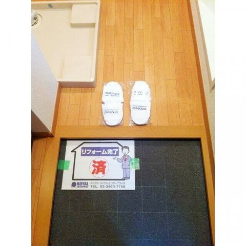 ウッドベル三軒茶屋の玄関