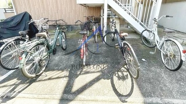 ル・シーダのその他共用部分|駐輪場です。