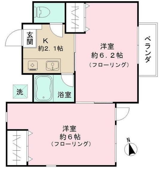 ソレイユ南荻窪の間取り