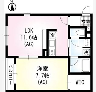 陽だまりの詩T-7の間取り
