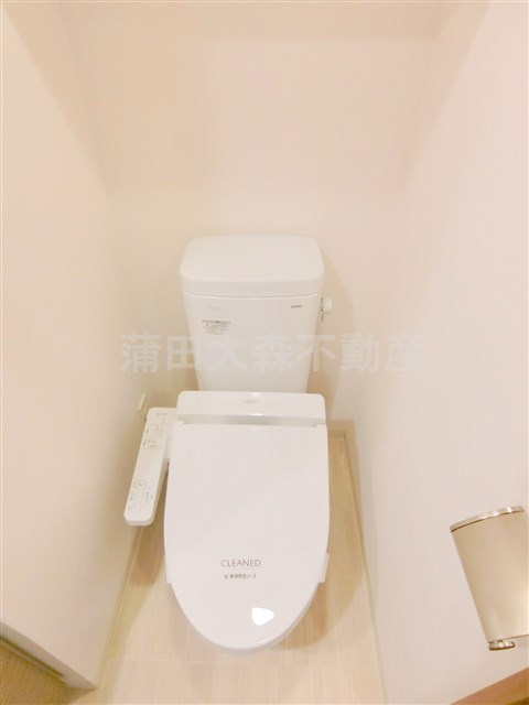 コンフォリア蒲田のトイレ|温水洗浄便座付きのトイレ