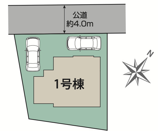【仲介手数料無料】狭山市　北入曽　全１棟　狭山市の不動産なら西武ハウジングの区画図