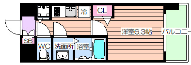 【間取り】 | アドバンス新大阪ウエストゲート