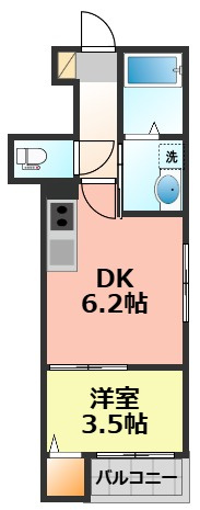 【間取り】 | ボヌール栄生