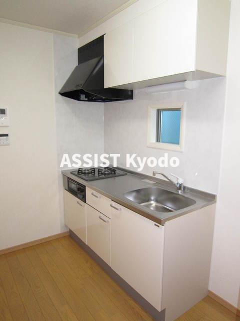 世田谷区宮坂２丁目のアパートのキッチン